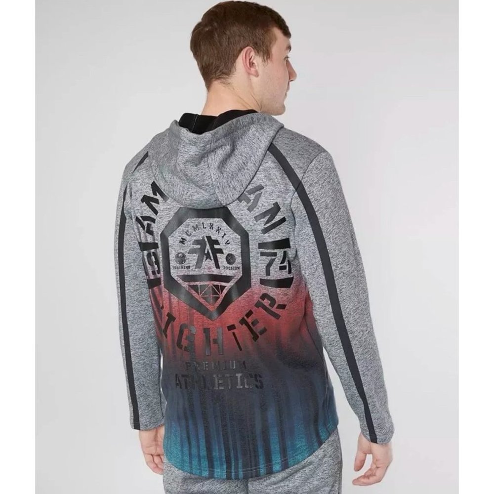 AMERICAN FIGHTER Men's HATHAWAY L/S ZIP Jacket - Picture 5 of 8
